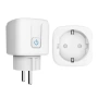 Смарт WiFi контакт 20A 4400W Tuya – Мониторинг на консумацията, Alexa, Google Home, Таймер 10316, снимка 4