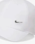 NIKE Dri-Fit Club Metal-Logo Cap White  Бяла шапка Nike, снимка 3