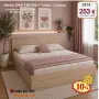Легло спалня ХАЙ с табла Хай БЯЛО с матрак 160/200 с 10%Промоция до 24.08.26, снимка 8