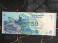 Банкнота - Аржентина - 50 песо UNC | 2015г., снимка 2