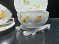Стар български порцелан детски комплект за хранене , снимка 4