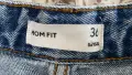 Mom fit дънки Sinsay, размер 36, тъмно сини, снимка 3