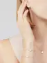 Van Cleef & Arpels VCA Gold Mother of Pearl Sweet Alhambra Дамски Обеци, снимка 4