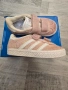 Adidas детски обувки от естествен велур №22 – розови, снимка 3