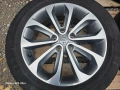 Летш джанти 18ки 5х114.3 Nissan + летни гуми 215/55/18 Continental, снимка 5