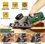 Мини циркуляр, TECCPO 4.8Amp компактен циркуляр, 3700 об/мин , снимка 5