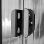 Метална градинска къща за инструменти с вентилация и заключване - 277 × 299 × 192 см, снимка 3