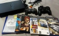 PlayStation 2 с два джойстика и 7 игри, снимка 1