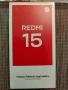 Продавам Redmi 15, 6RAM 128GB ROM  Неразпечатван с 3г. гаранция към Йетел! , снимка 1
