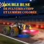 Кола с дистанционно управление - 1:18 Високоскоростна LED светлина 25 км/ч RC кола , снимка 4