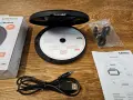Дискемн Lenco CD-300BK – Модерен преносим CD/MP3 плейър с безжична Bluetooth връзка. Чисто нов. Пъле, снимка 3