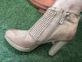 Италиански боти от естествена кожа, снимка 5