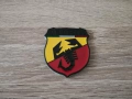 цветна метална емблема с черни акценти Abarth, снимка 4