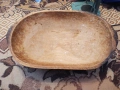 Дълбано корито антика на над 100 години, снимка 2