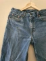 Мъжки дънки W33 L34 (размер M) Levi’s 630 Vintage оранжев етикет с прав крачол сини, снимка 5
