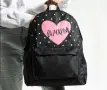 Спортна ученическа раница Blackpink с емблема сърце, снимка 2
