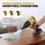 Безжичен вентилатор за издухване и прахосмукачка 2 в 1 за DeWalt 18V/20V, без батерия, снимка 3