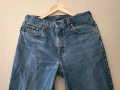 Мъжки дънки W33 L34 (размер M) Levi’s 630 Vintage оранжев етикет с прав крачол сини, снимка 1
