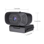 TOALLIN Автофокус FHD 1080P Уебкамера Вграден двоен микрофон за шумопотискане Компютърна камера, снимка 3