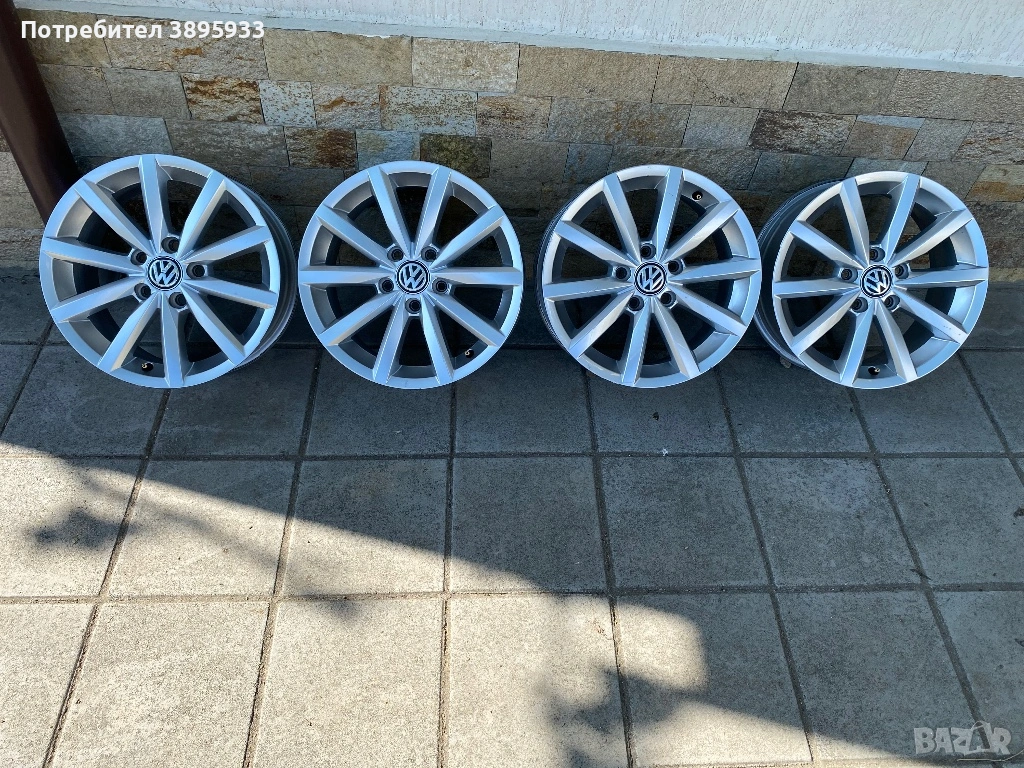 Оригинални джанти на VW Golf Passat Touran Caddy, снимка 1