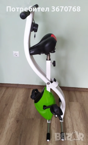 Сгъваем домашен велотренажор, снимка 7 - Фитнес уреди - 54015775