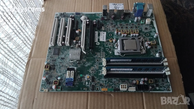Дънна платка HP Compaq 8200 Elite CMT PC Socket LGA1155 CPU+FAN+RAM, снимка 2 - Дънни платки - 55154549