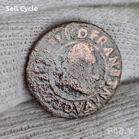 ✅КРАЛСТВО ФРАНЦИЯ - ДВОЙНО ТОРНЕЗЕ ❗, снимка 2 - Нумизматика и бонистика - 54304587