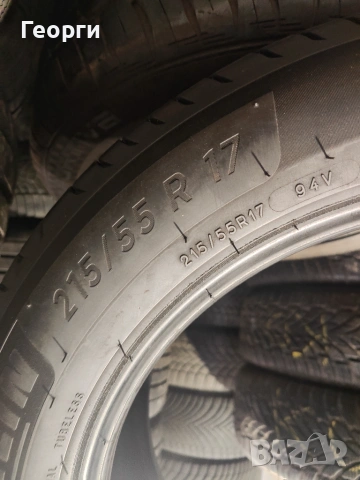 4бр.летни гуми 215/55/17 Michelin, снимка 8 - Гуми и джанти - 55055630
