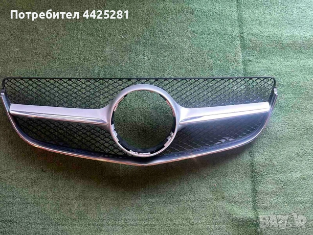 решетка в предна броня Mercedes E-coupe w207 face 2013-2016 г. #052S . A2078802463, снимка 2 - Части - 54839383