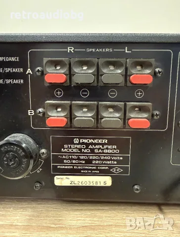 🔈ТОП ретро усилвател PIONEER SA-8800 - Синя серия🔈, снимка 9 - Ресийвъри, усилватели, смесителни пултове - 55390732