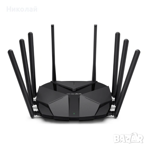 Нов Mercusys MR90X AX6000 - OpenWRT Wi-Fi 6 Gigabit Router, снимка 8 - Рутери - 54387230