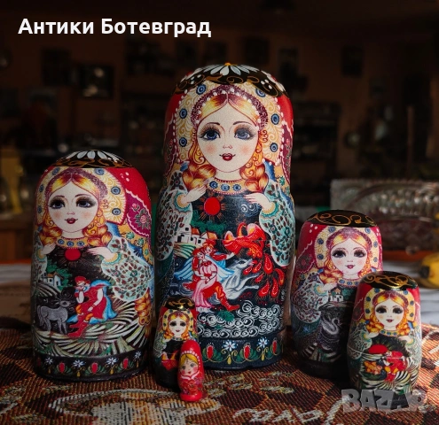 Матрьошки различни модели , снимка 5 - Антикварни и старинни предмети - 54722167