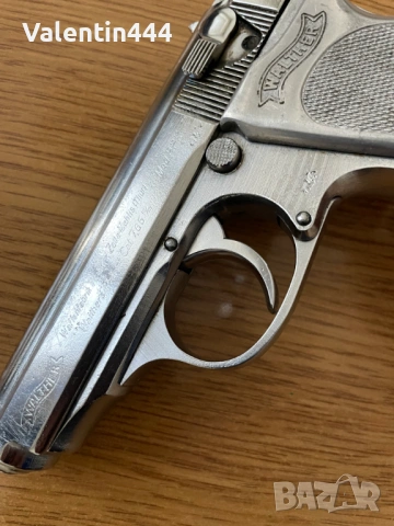 ПИСТОЛЕТ "ВАЛТЕР ППК", кал. 7,65мм  - ДЕАКТИВИРАН/ОБЕЗОПАСЕН., снимка 3 - Бойно оръжие - 53984400