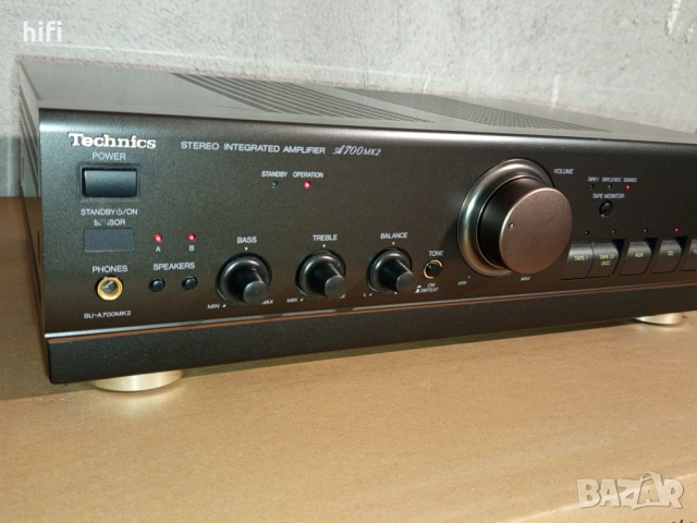 Стерео усилвател Technics SU-A700mk2, снимка 2 - Ресийвъри, усилватели, смесителни пултове - 54479299