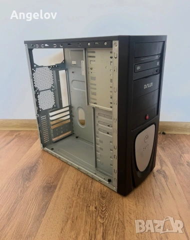 Компютърна кутия Delux + Вентилатор 120мм + DVD