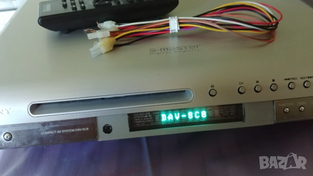 домашно кино  SONY DAV-SC8, снимка 10 - Ресийвъри, усилватели, смесителни пултове - 54564746