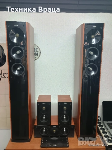 Сериозни тонколони JAMO S 606 5.0 Страхотно състояние! Звук без компромис! Брутален бас!