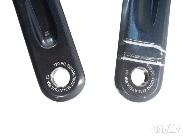 Shimano Sora FC-R3000 50/34 170mm 2x9/10/11 курбели за шосеен велосипед, снимка 3 - Части за велосипеди - 55609392