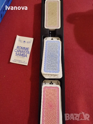 Комплект слим карти, оригинални немски, снимка 4 - Карти за игра - 53977826