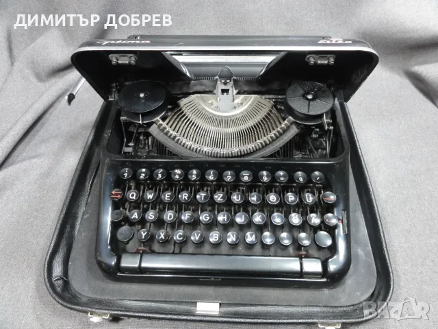 СТАРА РЕТРО СОЦ ГДР DDR ПИШЕЩА МАШИНА OPTIMA ELITE 2, снимка 2 - Антикварни и старинни предмети - 55342432