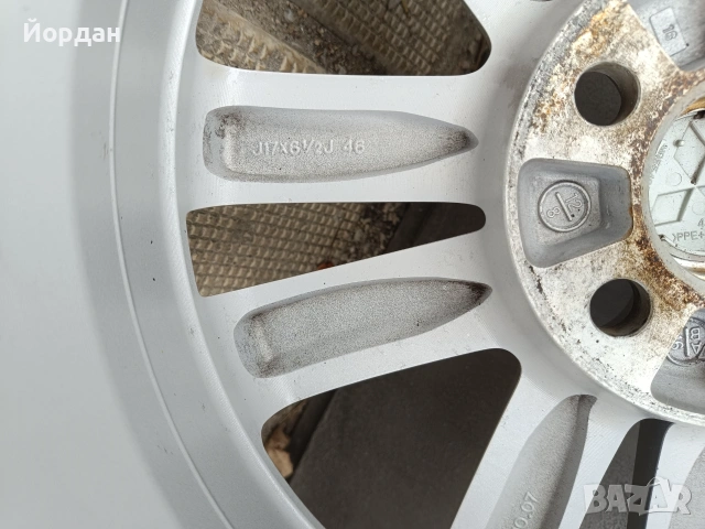 ОРИГИНАЛНИ джанти 17 ' 5x114,3 Mitsubishi Hyundai Mazda Kia 67,1 ET46, снимка 12 - Гуми и джанти - 55155335
