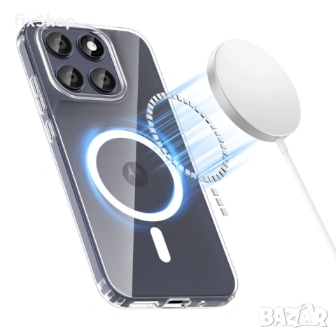 TECH-PROTECT FLEXAIR HYBRID MAGSAFE MOTOROLA MOTO G67 / G77 CLEAR, снимка 2 - Калъфи, кейсове - 54887415