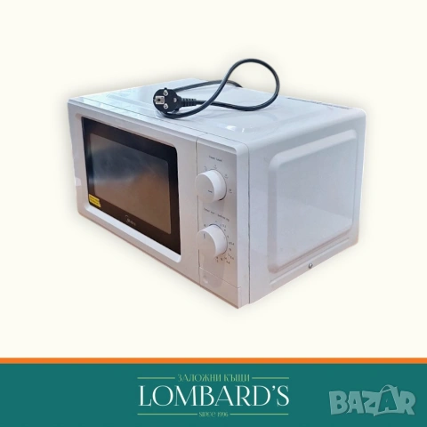Микровълнова MIDEA MD-MP012MK-WH, N: 81778, снимка 2 - Микровълнови - 55263845