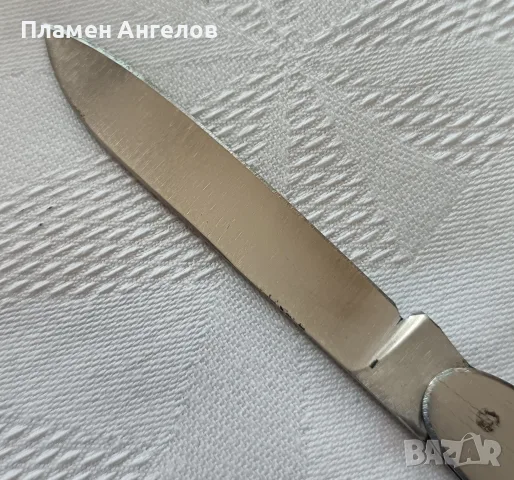 Ретро Соц. Джобно ножче/Сгъваемо ножче /Ножка "Петко Денев" Габрово. , снимка 9 - Антикварни и старинни предмети - 55356250
