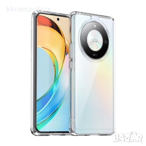 Honor Magic6 Lite 5G / X9b 5G Силиконов Калъф Transparent TPU и Протектор