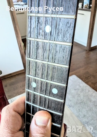 ibanez 450S Transparent Red, 1991, Japan, снимка 4 - Китари - 54696662