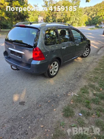 Пежо 307 SW 1.6 Бензин, снимка 3 - Автомобили и джипове - 55355233