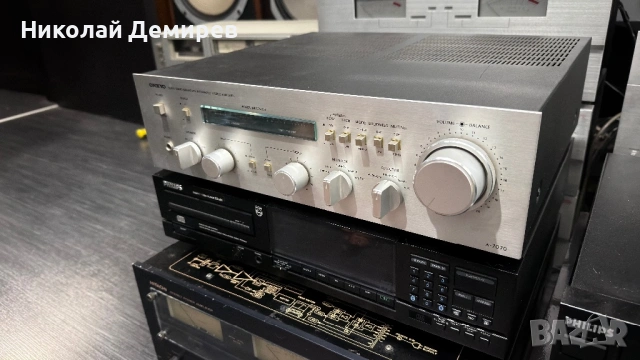 Onkyo A 7070 като Нов, снимка 2 - Ресийвъри, усилватели, смесителни пултове - 54736443
