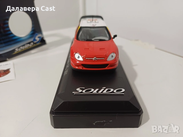 1/43 Citroen Xsara Wrc 2001 Solido , снимка 3 - Колекции - 54446438