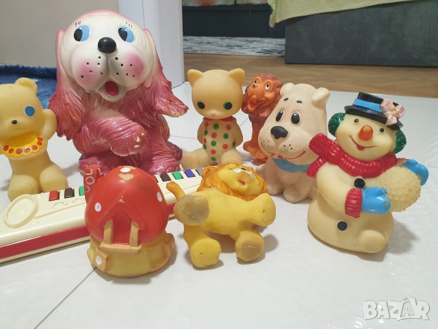 Стари гумени играчки, снимка 4 - Колекции - 55092280